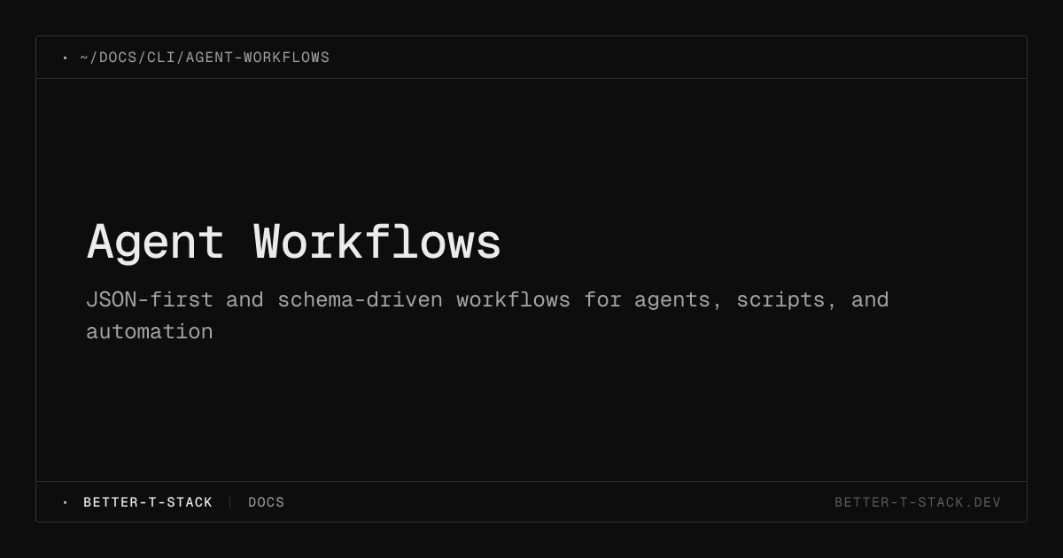 Agent Workflows